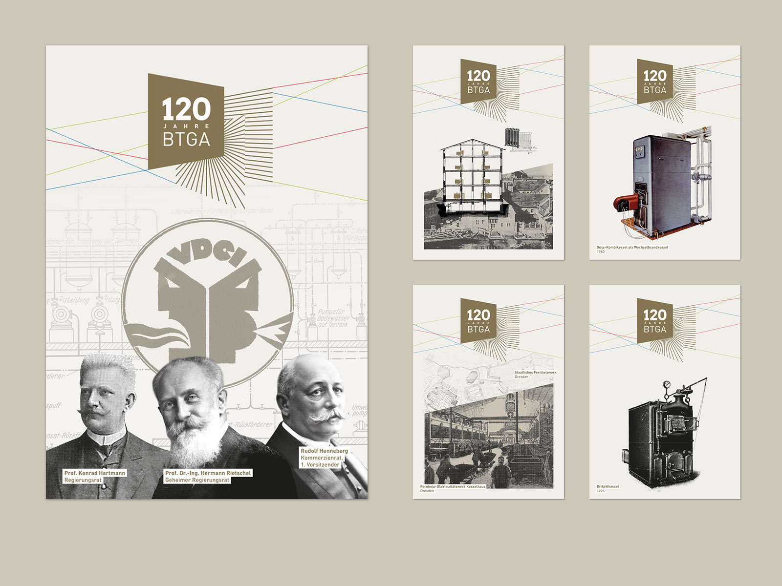 BTGA Plakate 120 Jahre Gala