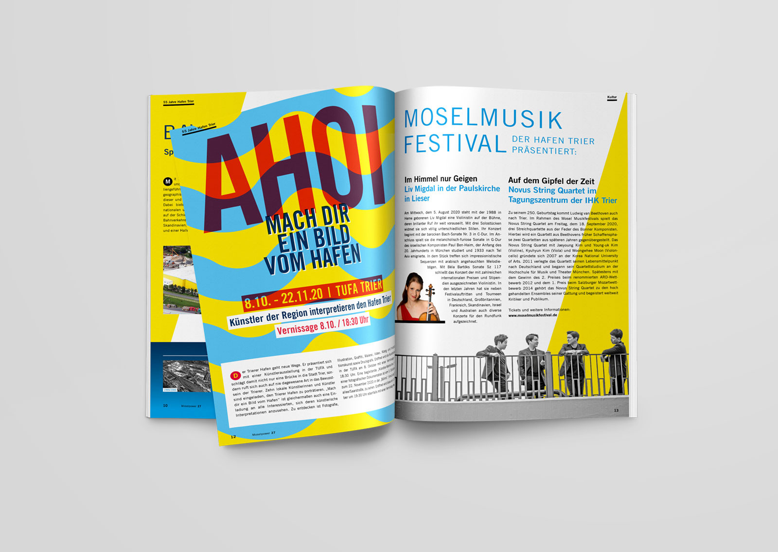 Abbildung Artikel zur Ausstellung Ahoi