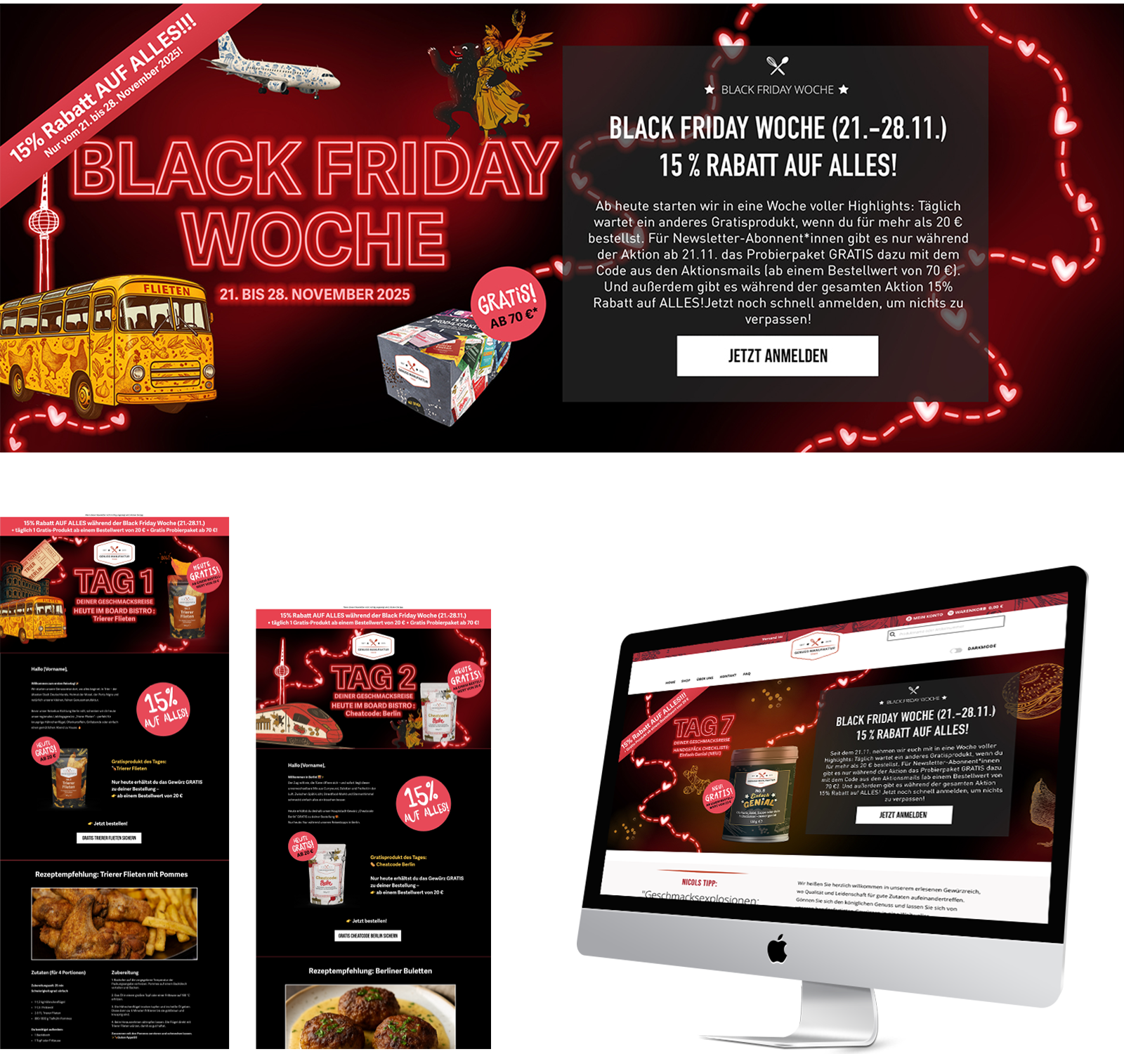 Genussmanufaktur Blackfriday Aktion